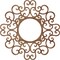 Ekena Millwork Reims Wood Fretwork Pierced Ceiling Medallion, Walnut, 36"OD x 13 3/4"ID x 1/4"T CMWP36X36X0250REWA - alternate 3